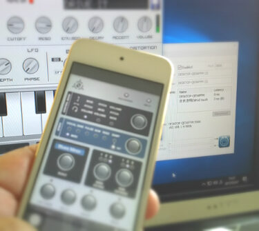 【Caustic3】iPhoneアプリからWiFi経由でMIDIで演奏できるか４つのケーススタディー？！