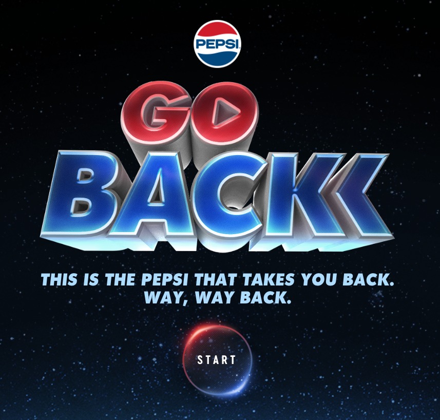 Pepsi Go Back