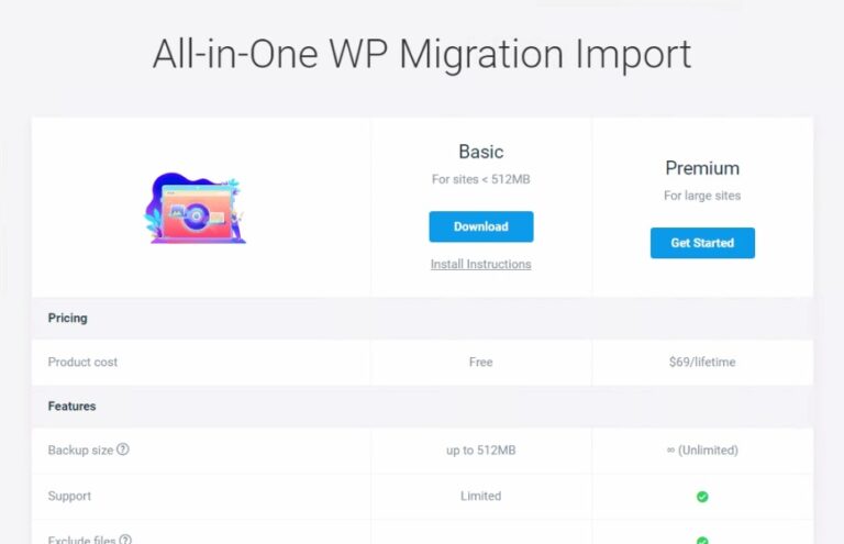 All-in-One WP Migration インポート ブログ引っ越し